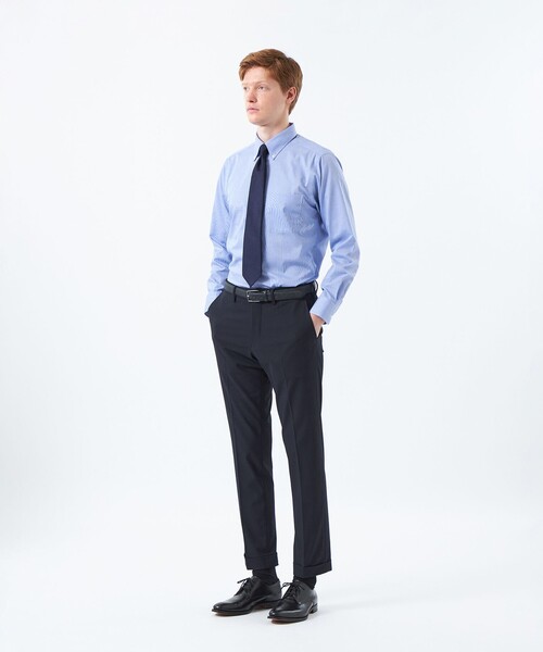 MACKINTOSH PHILOSOPHY(マッキントッシュ フィロソフィー)の「トロッター トラウザーズ【ドレスエクステンション】ツイルストレッチ(その他パンツ・メンズ・ダークネイビー/ブルー系その他7/グレー系その他2・38/42/40)」の7枚目の写真