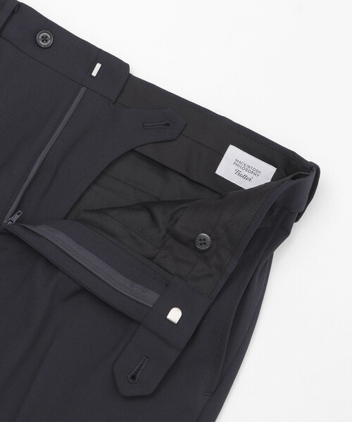 MACKINTOSH PHILOSOPHY(マッキントッシュ フィロソフィー)の「トロッター トラウザーズ【ドレスエクステンション】ツイルストレッチ(その他パンツ・メンズ・ダークネイビー/ブルー系その他7/グレー系その他2・38/42/40)」の13枚目の写真