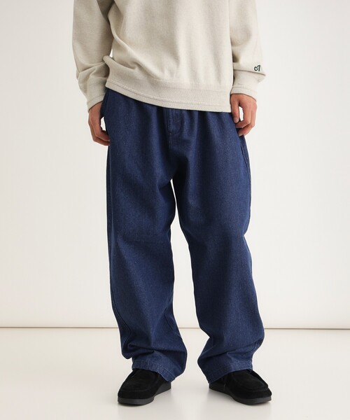 CAMP7(キャンプセブン)の「クライミングワイドパンツ(その他パンツ・メンズ・ブラック/ネイビー・04/06/05)」の2枚目の写真