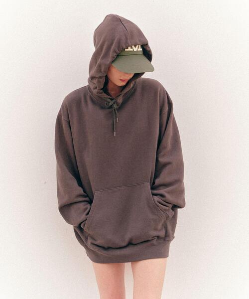 MANASTASH(マナスタッシュ)の「HEMP@by manastash HEMP DAYS SWEAT HOODIE(パーカー・メンズ・グレー系その他3/モカ/チャコールグレー・L/M/XL)」の8枚目の写真