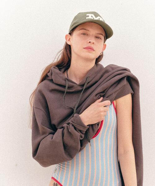 MANASTASH(マナスタッシュ)の「HEMP@by manastash HEMP DAYS SWEAT HOODIE(パーカー・メンズ・グレー系その他3/モカ/チャコールグレー・L/M/XL)」の10枚目の写真