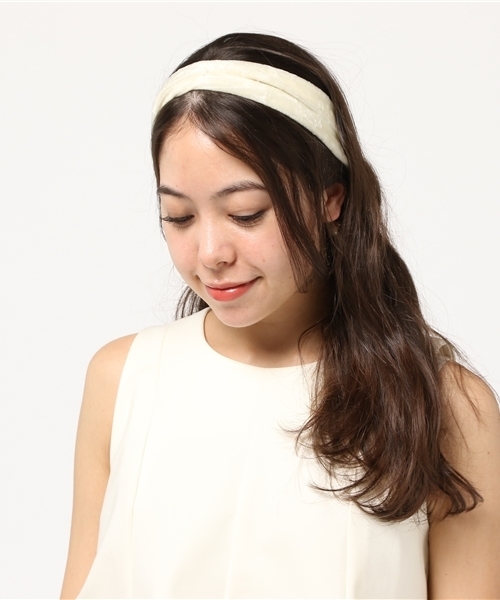 セール ベロアヘアバンド ヘアバンド Salon Adam Et Rope サロン アダム エ ロペ のファッション通販 Zozotown