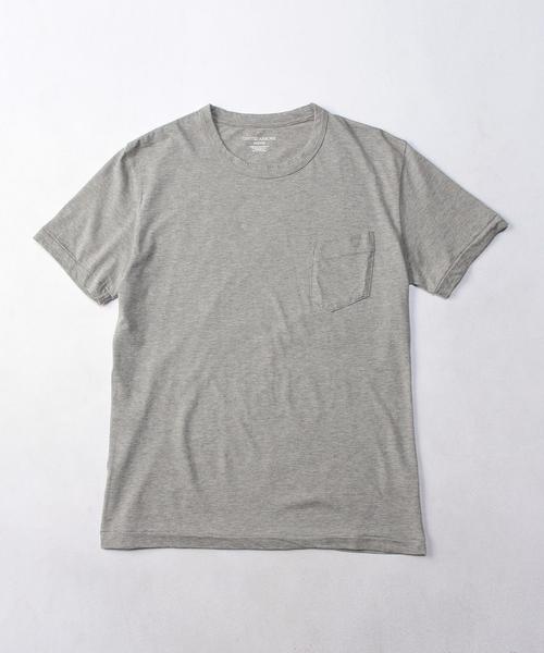 UNITED ARROWS（ユナイテッドアローズ）の「UAS コットン クルーネック◆（Tシャツ/カットソー・メンズ・ホワイト/ブラック/グレー/オリーブ/ネイビー/ブラウン/ワインレッド・SMALL/X-SMALL/X-LARGE/LARGE/MEDIUM/XX-LARGE）」の4枚目の写真