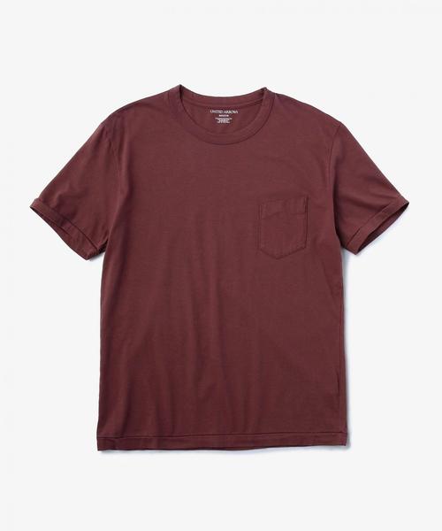 UNITED ARROWS（ユナイテッドアローズ）の「UAS コットン クルーネック◆（Tシャツ/カットソー・メンズ・ホワイト/ブラック/グレー/オリーブ/ネイビー/ブラウン/ワインレッド・SMALL/X-SMALL/X-LARGE/LARGE/MEDIUM/XX-LARGE）」の7枚目の写真