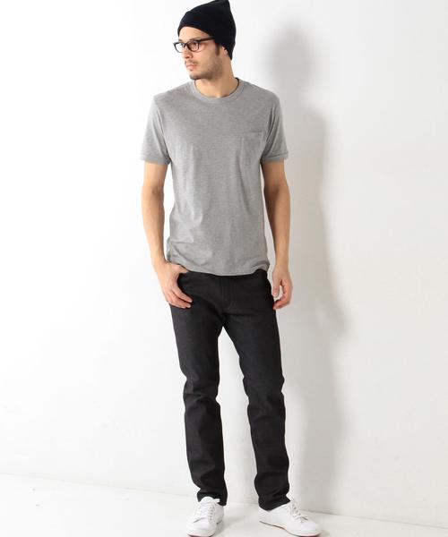 UNITED ARROWS（ユナイテッドアローズ）の「UAS コットン クルーネック◆（Tシャツ/カットソー・メンズ・ホワイト/ブラック/グレー/オリーブ/ネイビー/ブラウン/ワインレッド・SMALL/X-SMALL/X-LARGE/LARGE/MEDIUM/XX-LARGE）」の11枚目の写真