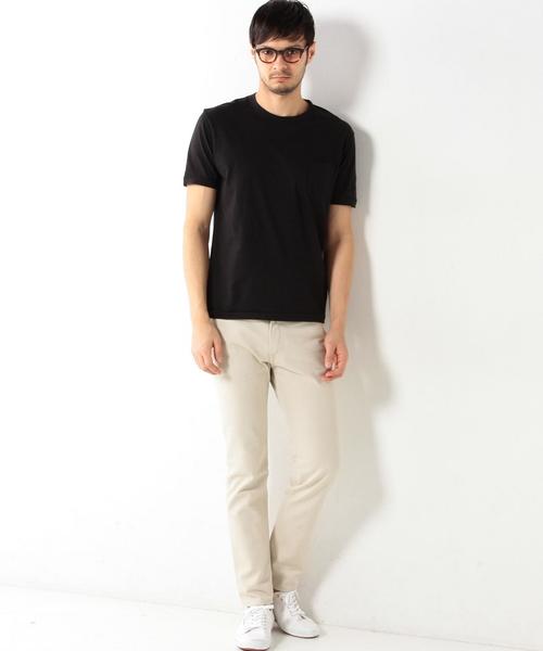 UNITED ARROWS（ユナイテッドアローズ）の「UAS コットン クルーネック◆（Tシャツ/カットソー・メンズ・ホワイト/ブラック/グレー/オリーブ/ネイビー/ブラウン/ワインレッド・SMALL/X-SMALL/X-LARGE/LARGE/MEDIUM/XX-LARGE）」の16枚目の写真