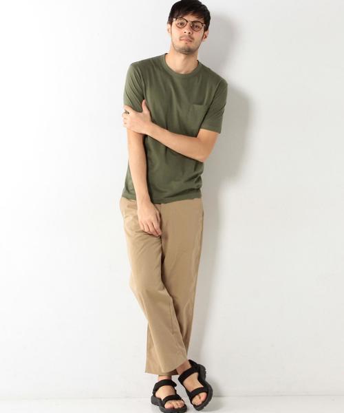 UNITED ARROWS（ユナイテッドアローズ）の「UAS コットン クルーネック◆（Tシャツ/カットソー・メンズ・ホワイト/ブラック/グレー/オリーブ/ネイビー/ブラウン/ワインレッド・SMALL/X-SMALL/X-LARGE/LARGE/MEDIUM/XX-LARGE）」の18枚目の写真