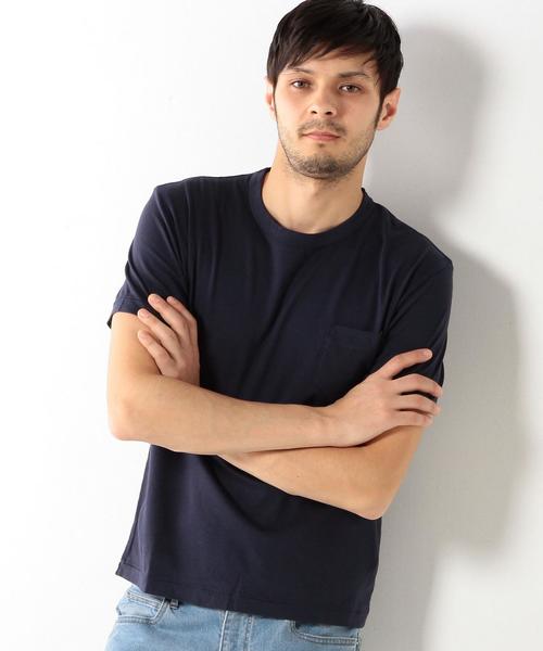 UNITED ARROWS（ユナイテッドアローズ）の「UAS コットン クルーネック◆（Tシャツ/カットソー・メンズ・ホワイト/ブラック/グレー/オリーブ/ネイビー/ブラウン/ワインレッド・SMALL/X-SMALL/X-LARGE/LARGE/MEDIUM/XX-LARGE）」の20枚目の写真