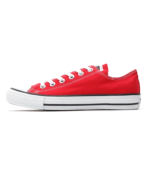 CONVERSE（コンバース）の「××CONVERSE ALLSTAR OX(レッド)/◎CONVERSE ALLSTAR OX ◆（スニーカー・レディース・レッド/オフホワイト/ブラック・5/6h/4）」の4枚目の写真