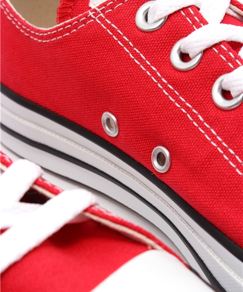 CONVERSE（コンバース）の「××CONVERSE ALLSTAR OX(レッド)/◎CONVERSE ALLSTAR OX ◆（スニーカー・レディース・レッド/オフホワイト/ブラック・5/6h/4）」の10枚目の写真