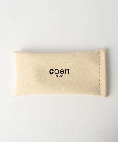 coen（コーエン）の「メタルフレームボストンメガネ（メガネ・レディース・ブラウン/シルバー系その他/ゴールド系その他・FREE）」の10枚目の写真