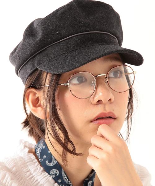 coen（コーエン）の「メタルフレームボストンメガネ（メガネ・レディース・ブラウン/シルバー系その他/ゴールド系その他・FREE）」の8枚目の写真