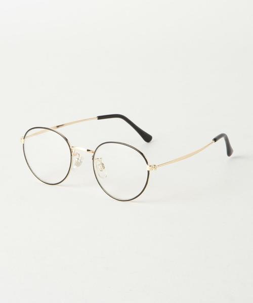 coen（コーエン）の「メタルフレームボストンメガネ（メガネ・レディース・ブラウン/シルバー系その他/ゴールド系その他・FREE）」の16枚目の写真