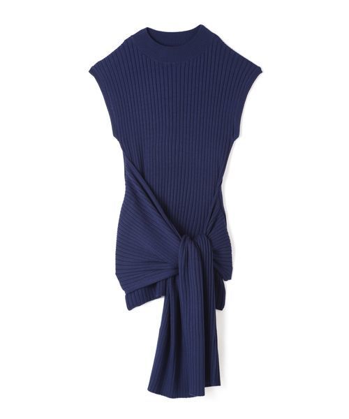 JILL STUART(ジルスチュアート)の「ドレーピーリブニット(ニット/セーター・レディース・ベージュ/ネイビー/ピンク・MEDIUM)」の22枚目の写真