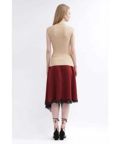 JILL STUART(ジルスチュアート)の「ドレーピーリブニット(ニット/セーター・レディース・ベージュ/ネイビー/ピンク・MEDIUM)」の14枚目の写真
