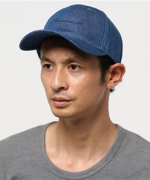 Healthknit(ヘルスニット)の「【HEALTH KNIT】ワンポイント刺繍キャップ(キャップ・メンズ・ホワイト/ブラック/インディゴブルー/ネイビー・FREE)」の4枚目の写真
