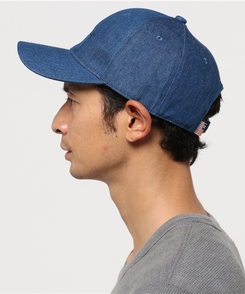 Healthknit(ヘルスニット)の「【HEALTH KNIT】ワンポイント刺繍キャップ(キャップ・メンズ・ホワイト/ブラック/インディゴブルー/ネイビー・FREE)」の5枚目の写真