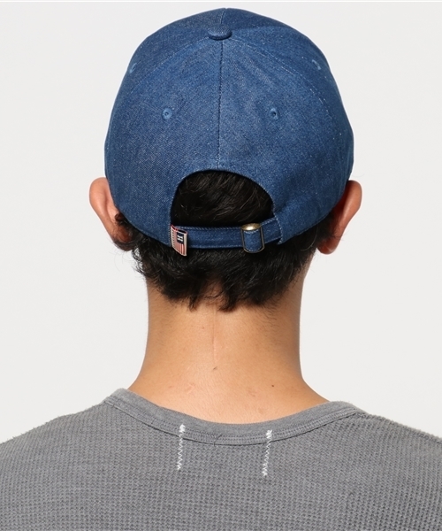 Healthknit(ヘルスニット)の「【HEALTH KNIT】ワンポイント刺繍キャップ(キャップ・メンズ・ホワイト/ブラック/インディゴブルー/ネイビー・FREE)」の6枚目の写真