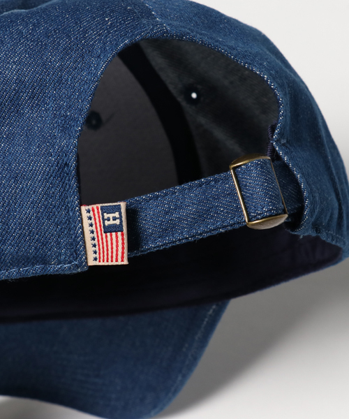 Healthknit(ヘルスニット)の「【HEALTH KNIT】ワンポイント刺繍キャップ(キャップ・メンズ・ホワイト/ブラック/インディゴブルー/ネイビー・FREE)」の8枚目の写真