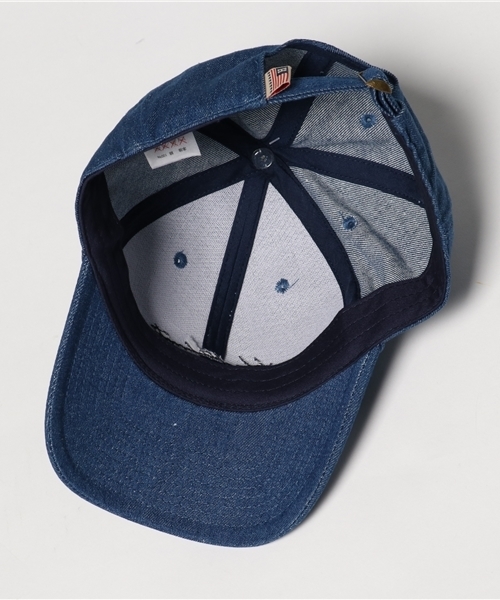 Healthknit(ヘルスニット)の「【HEALTH KNIT】ワンポイント刺繍キャップ(キャップ・メンズ・ホワイト/ブラック/インディゴブルー/ネイビー・FREE)」の9枚目の写真