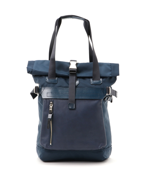 AS2OV（アッソブ）の「【AS2OV】別注HIDENSITY TOTE（トートバッグ・メンズ・ネイビー/ブラック・FREE）」の16枚目の写真