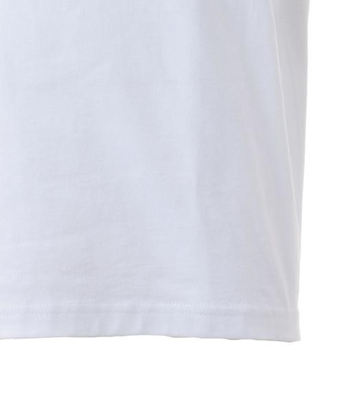 Palm Angels（パームエンジェルス）の「Palm Angels（パーム エンジェルス）BOXY LOGO TEE（Tシャツ/カットソー・メンズ・ホワイト・MEDIUM/LARGE）」の6枚目の写真