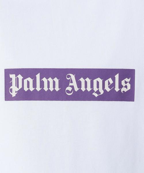 Palm Angels（パームエンジェルス）の「Palm Angels（パーム エンジェルス）BOXY LOGO TEE（Tシャツ/カットソー・メンズ・ホワイト・MEDIUM/LARGE）」の7枚目の写真