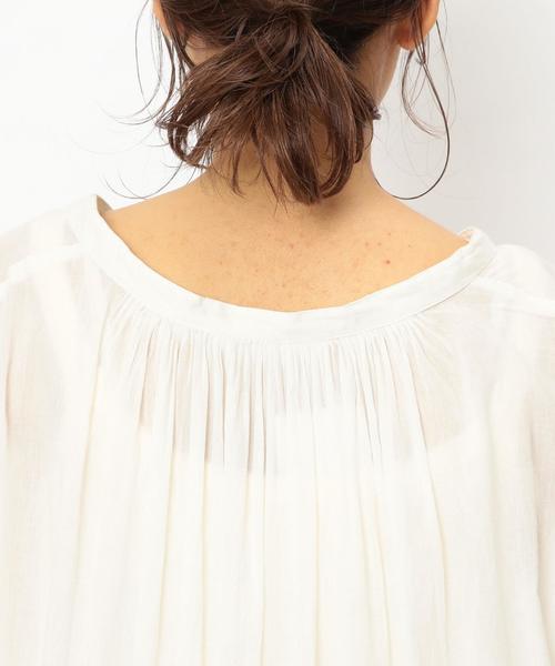 Another Edition（アナザーエディション）の「ボイルビッグワンピース（ワンピース・レディース・オフホワイト/ケリー/ピンク/ブラック/ブラウン/パープル・フリー）」の16枚目の写真