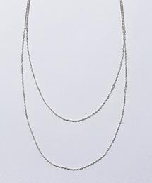 MONKEY TIME | ＜monkey time＞ CHAINNECK LACE s/fine/ネックレス ◆(ネックレス)