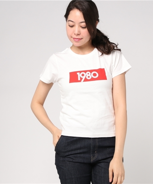 SLY（スライ）の「AGE T/SH（Tシャツ/カットソー・レディース・ライトピンク/ライトベージュ/ホワイト/レッド・FREE）」の7枚目の写真