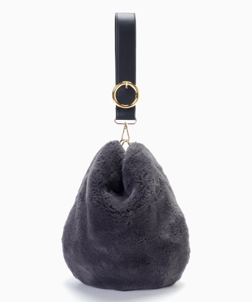 le.coeur blanc（ルクールブラン）の「ラウンドファーストラップバッグ（ハンドバッグ・レディース・ピンク/グレー・FREE）」の15枚目の写真