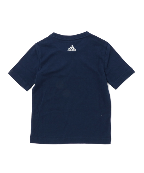 adidas（アディダス）の「Boys ESS グラフィックリニアロゴ Tシャツ（Tシャツ/カットソー・キッズ・レッド/ブラック/ホワイト/ネイビー・130/140/110/120/150/160）」の7枚目の写真