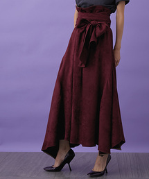 STUDIOUS | スウェードハイウエストリボンスカート(スカート)