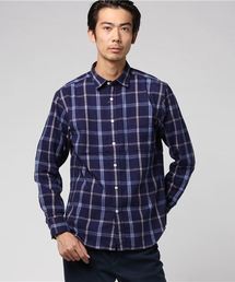 シャギーチェックシャツ