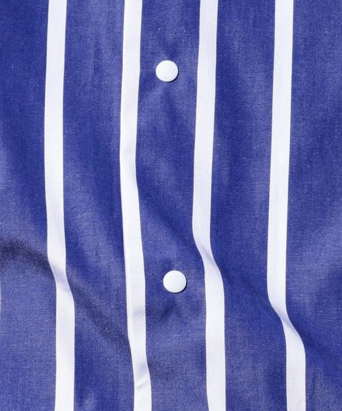MONKEY TIME(モンキータイム)の「<monkey time> STRIPE SNAP L/S SHIRT/シャツ ◆(シャツ/ブラウス・メンズ・ロイヤルブルー・X-LARGE/LARGE/MEDIUM/SMALL)」の7枚目の写真