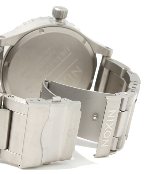 NIXON（ニクソン）の「THE 51-30 TI（アナログ腕時計・メンズ・ブラック/その他/ガンメタ・FREE）」の8枚目の写真