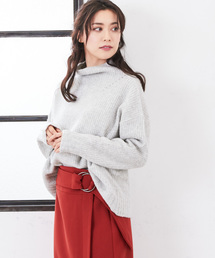 RIVE DROITE | バックスリットハイネックニット(ニット/セーター)