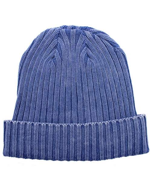 ８(eight)（エイト）の「コットン ニット帽子 ニットキャップ ワッチ（ニットキャップ/ビーニー・メンズ・ブラック/ベージュ/ネイビー/ピンク・FREE）」の3枚目の写真