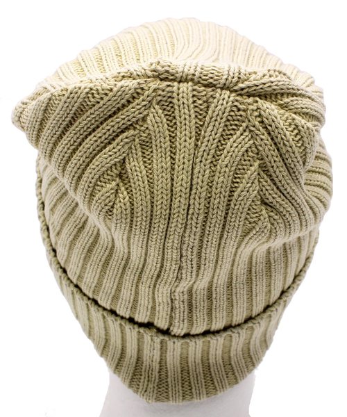 ８(eight)（エイト）の「コットン ニット帽子 ニットキャップ ワッチ（ニットキャップ/ビーニー・メンズ・ブラック/ベージュ/ネイビー/ピンク・FREE）」の5枚目の写真