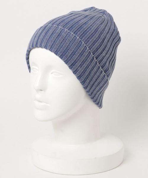 ８(eight)（エイト）の「コットン ニット帽子 ニットキャップ ワッチ（ニットキャップ/ビーニー・メンズ・ブラック/ベージュ/ネイビー/ピンク・FREE）」の10枚目の写真