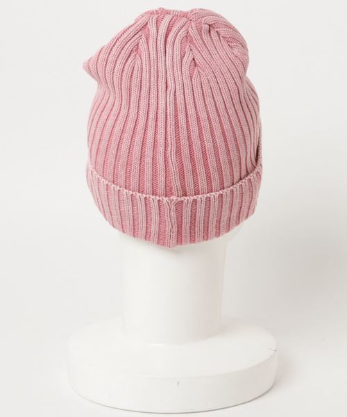 ８(eight)（エイト）の「コットン ニット帽子 ニットキャップ ワッチ（ニットキャップ/ビーニー・メンズ・ブラック/ベージュ/ネイビー/ピンク・FREE）」の9枚目の写真