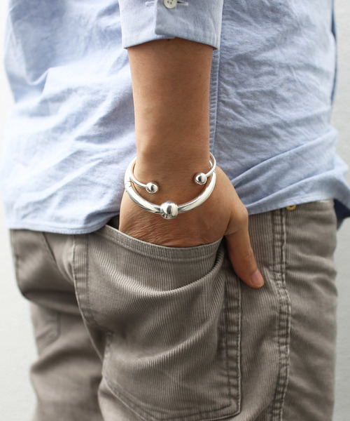 JAM HOME MADE（ジャムホームメイド）の「JAM アイレットバングル & キーホルダー メンズ レディース シルバー シンプル（バングル/リストバンド・メンズ・シルバー・ONE SIZE）」の9枚目の写真