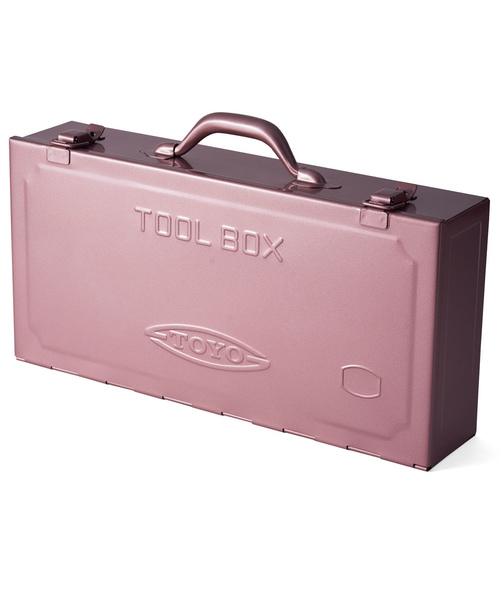 Haco ハコ の まるでトランクみたい ビッグスチール工具箱 レトロピンク 収納グッズ Wear