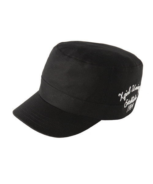 X-girl(エックスガール)の「UNPROFESSIONAL WORK CAP(キャップ・レディース・ブラック/オリーブ/ネイビー・ONE SIZE)」の2枚目の写真