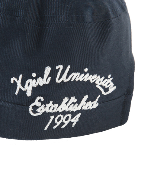 X-girl(エックスガール)の「UNPROFESSIONAL WORK CAP(キャップ・レディース・ブラック/オリーブ/ネイビー・ONE SIZE)」の7枚目の写真