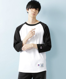 Champion | Champion Authentic Raglan Baseball T-SHIRTS /チャンピオン コットン ベースボール ラグラン Tシャツ(3/4スリーブ)(Tシャツ/カットソー)