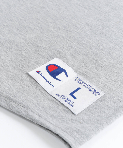 Champion(チャンピオン)の「Champion Authentic Raglan Baseball T-SHIRTS /チャンピオン コットン ベースボール ラグラン Tシャツ(3/4スリーブ)(Tシャツ/カットソー・メンズ・ホワイト×ネイビー/グレー系その他/グレー系その他2/ホワイト系その他/ホワイト×ブラック/ホワイト×グリーン・XL/S/M/L)」の22枚目の写真