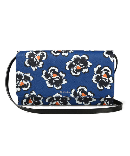 Paul Smith（ポールスミス）の「HAWAIIAN BLOOM PRINT MIX WALLET BAG