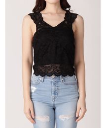 EMODA | レーススキンタンクトップ(Tシャツ/カットソー)