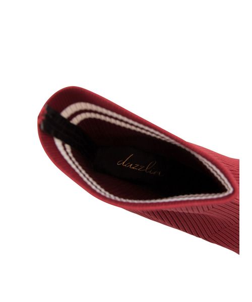 dazzlin（ダズリン）の「ソックスブーツ（ブーツ・レディース・ブラック/ネイビー/グリーン/バーガンディー・MEDIUM/LARGE）」の14枚目の写真